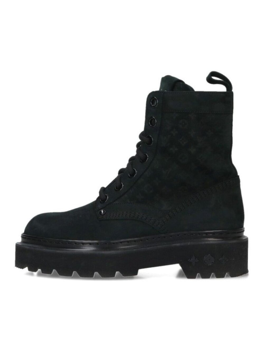 Louis Vuitton Ranger Boots Suede Monogram Ankle 5